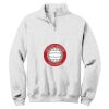 NuBlend ® 1/4 Zip Cadet Collar Sweatshirt Thumbnail