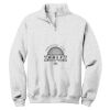 NuBlend ® 1/4 Zip Cadet Collar Sweatshirt Thumbnail