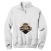 NuBlend ® 1/4 Zip Cadet Collar Sweatshirt Thumbnail