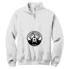 NuBlend ® 1/4 Zip Cadet Collar Sweatshirt Thumbnail