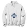 NuBlend ® 1/4 Zip Cadet Collar Sweatshirt Thumbnail