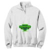 NuBlend ® 1/4 Zip Cadet Collar Sweatshirt Thumbnail