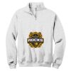 NuBlend ® 1/4 Zip Cadet Collar Sweatshirt Thumbnail