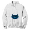 NuBlend ® 1/4 Zip Cadet Collar Sweatshirt Thumbnail