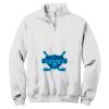 NuBlend ® 1/4 Zip Cadet Collar Sweatshirt Thumbnail