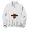 NuBlend ® 1/4 Zip Cadet Collar Sweatshirt Thumbnail