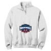 NuBlend ® 1/4 Zip Cadet Collar Sweatshirt Thumbnail