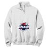 NuBlend ® 1/4 Zip Cadet Collar Sweatshirt Thumbnail
