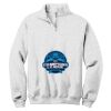 NuBlend ® 1/4 Zip Cadet Collar Sweatshirt Thumbnail