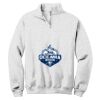 NuBlend ® 1/4 Zip Cadet Collar Sweatshirt Thumbnail