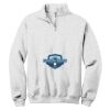 NuBlend ® 1/4 Zip Cadet Collar Sweatshirt Thumbnail