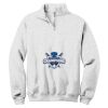 NuBlend ® 1/4 Zip Cadet Collar Sweatshirt Thumbnail