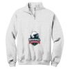 NuBlend ® 1/4 Zip Cadet Collar Sweatshirt Thumbnail