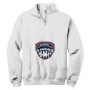 NuBlend ® 1/4 Zip Cadet Collar Sweatshirt Thumbnail
