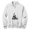 NuBlend ® 1/4 Zip Cadet Collar Sweatshirt Thumbnail