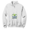NuBlend ® 1/4 Zip Cadet Collar Sweatshirt Thumbnail
