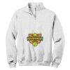 NuBlend ® 1/4 Zip Cadet Collar Sweatshirt Thumbnail