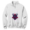 NuBlend ® 1/4 Zip Cadet Collar Sweatshirt Thumbnail