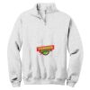 NuBlend ® 1/4 Zip Cadet Collar Sweatshirt Thumbnail