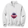 NuBlend ® 1/4 Zip Cadet Collar Sweatshirt Thumbnail