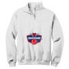NuBlend ® 1/4 Zip Cadet Collar Sweatshirt Thumbnail