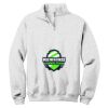 NuBlend ® 1/4 Zip Cadet Collar Sweatshirt Thumbnail
