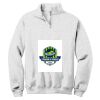 NuBlend ® 1/4 Zip Cadet Collar Sweatshirt Thumbnail