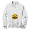 NuBlend ® 1/4 Zip Cadet Collar Sweatshirt Thumbnail