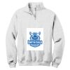 NuBlend ® 1/4 Zip Cadet Collar Sweatshirt Thumbnail
