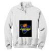 NuBlend ® 1/4 Zip Cadet Collar Sweatshirt Thumbnail