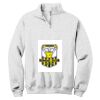 NuBlend ® 1/4 Zip Cadet Collar Sweatshirt Thumbnail