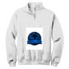 NuBlend ® 1/4 Zip Cadet Collar Sweatshirt Thumbnail