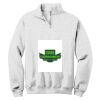 NuBlend ® 1/4 Zip Cadet Collar Sweatshirt Thumbnail