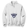 NuBlend ® 1/4 Zip Cadet Collar Sweatshirt Thumbnail