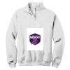 NuBlend ® 1/4 Zip Cadet Collar Sweatshirt Thumbnail