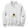 NuBlend ® 1/4 Zip Cadet Collar Sweatshirt Thumbnail