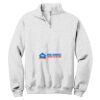NuBlend ® 1/4 Zip Cadet Collar Sweatshirt Thumbnail