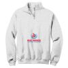 NuBlend ® 1/4 Zip Cadet Collar Sweatshirt Thumbnail