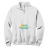NuBlend ® 1/4 Zip Cadet Collar Sweatshirt Thumbnail