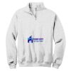 NuBlend ® 1/4 Zip Cadet Collar Sweatshirt Thumbnail