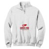 NuBlend ® 1/4 Zip Cadet Collar Sweatshirt Thumbnail