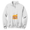 NuBlend ® 1/4 Zip Cadet Collar Sweatshirt Thumbnail