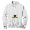 NuBlend ® 1/4 Zip Cadet Collar Sweatshirt Thumbnail