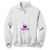 NuBlend ® 1/4 Zip Cadet Collar Sweatshirt Thumbnail