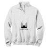 NuBlend ® 1/4 Zip Cadet Collar Sweatshirt Thumbnail