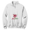 NuBlend ® 1/4 Zip Cadet Collar Sweatshirt Thumbnail