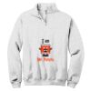 NuBlend ® 1/4 Zip Cadet Collar Sweatshirt Thumbnail