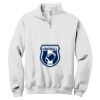 NuBlend ® 1/4 Zip Cadet Collar Sweatshirt Thumbnail