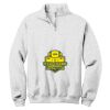 NuBlend ® 1/4 Zip Cadet Collar Sweatshirt Thumbnail