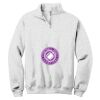 NuBlend ® 1/4 Zip Cadet Collar Sweatshirt Thumbnail
